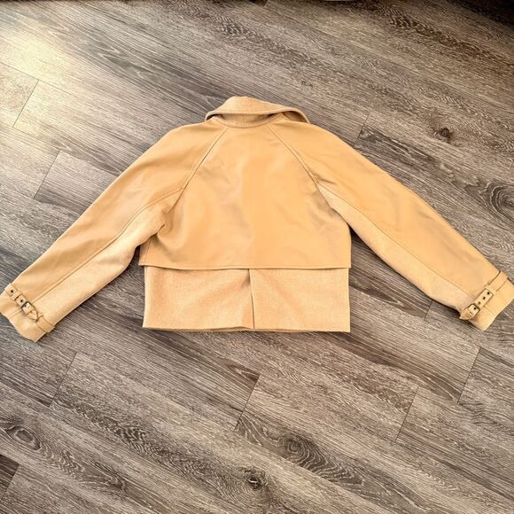 dh New York Easton Pieced Trench Jacket New - Picture 9 of 9